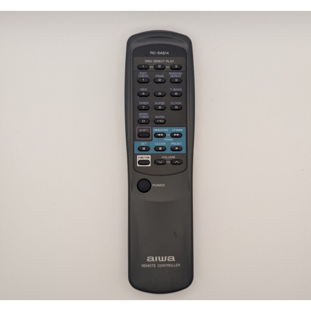 AIWA RC-6AS14 Remote -Untested-